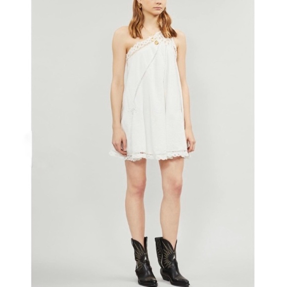 free people billie battenburg one shoulder dress Free People Billie Battenburg One Shoulder Dress